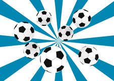 Soccer Balls Royalty Free Stock Photography