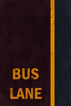 Yellow Marking On Black Asphalt Stock Photos Yellow Marking On Black Asphalt Stock Photos