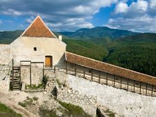 Rasnov Fortress In Transylvania (Romania) Stock Images Rasnov Fortress In Transylvania (Romania) Stock Images