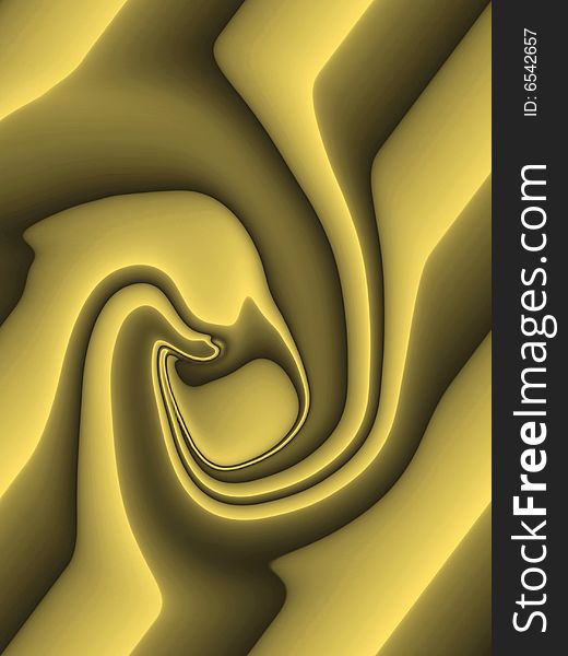 Abstract diagonal yellow swirling background. Abstract diagonal yellow swirling background
