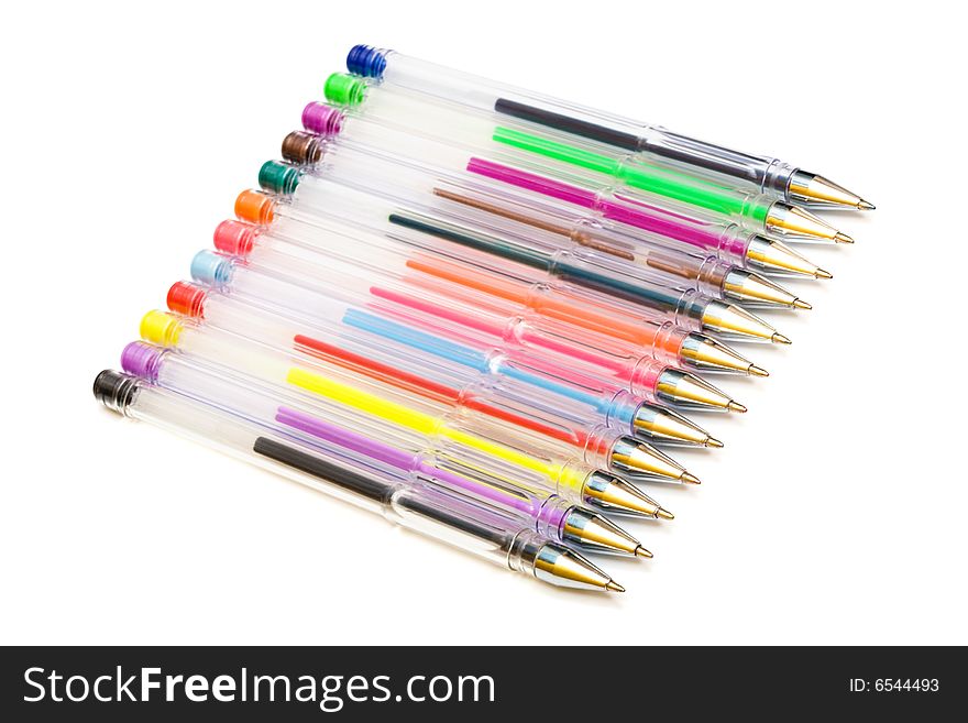 Color ballpoint pens