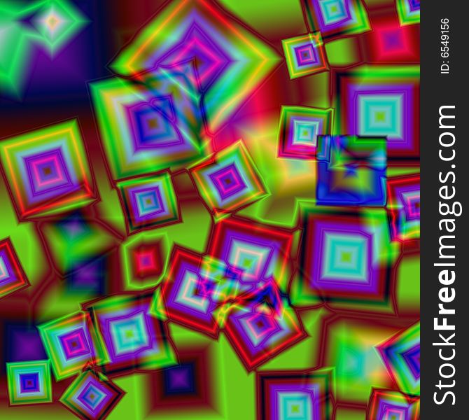 abstract background - multi-coloured squares. abstract background - multi-coloured squares