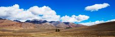 Prairie Landscape With Mountains Panorama Royalty Free Stock Photography Prairie Landscape With Mountains Panorama Royalty Free Stock Photography