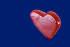 Red Candy Heart Royalty Free Stock Image Red Candy Heart Royalty Free Stock Image
