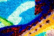 Color Glass Abstract Royalty Free Stock Image