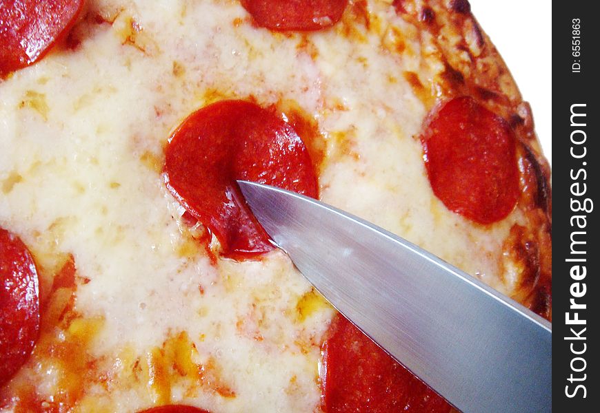 Hot and Chilli Delicious Pepperoni Pizza