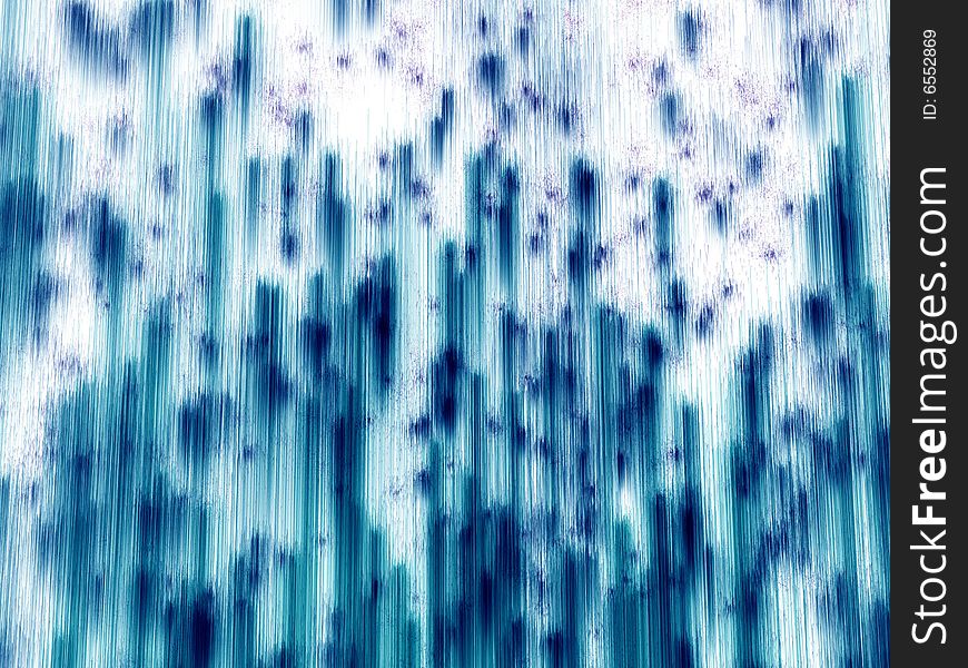 Blue dark parallel particles in white background