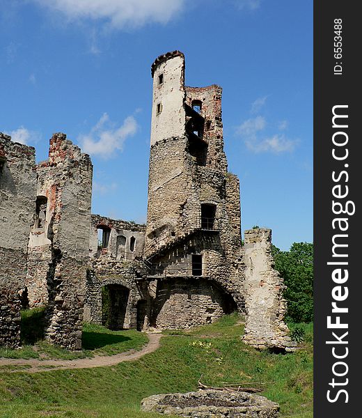 Ruins of the castle (Czech Republic)