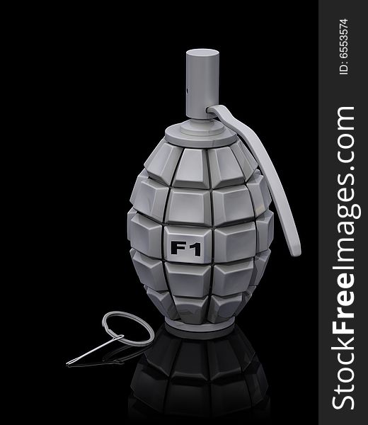 Stylized Grenade