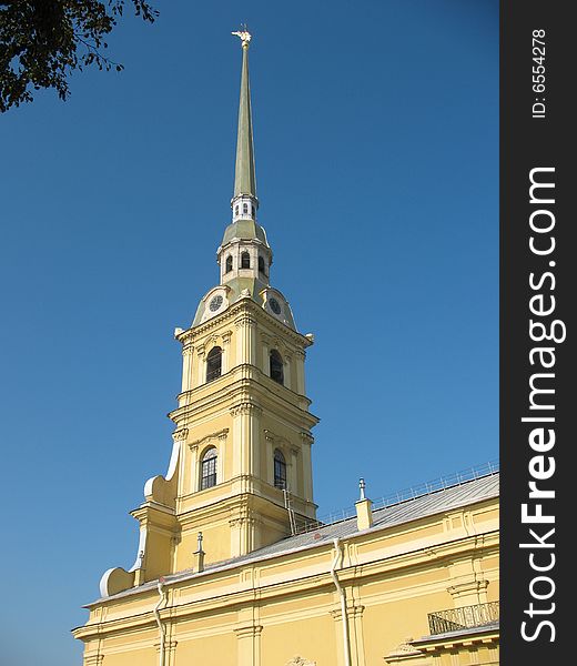 The Petropavlovsky cathedral