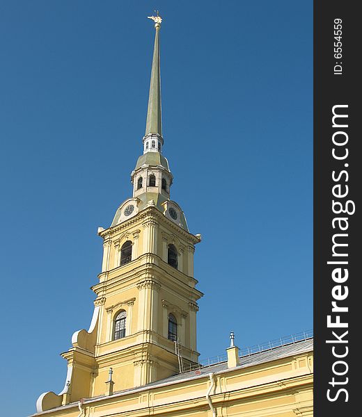 The Petropavlovsky cathedral