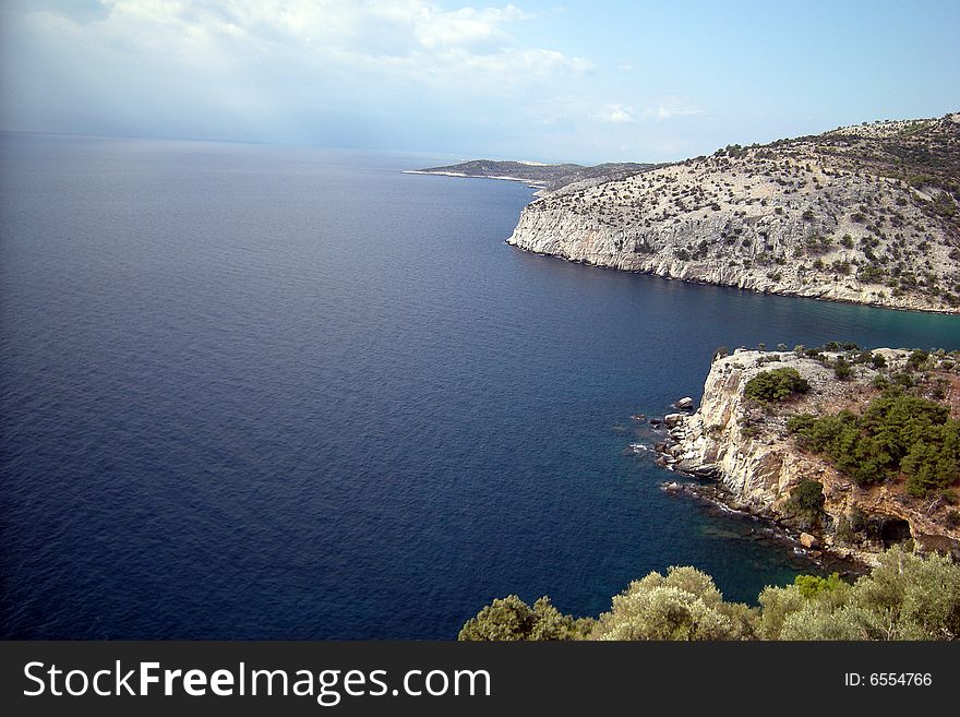 Beautiful sea - Thassos island Greece. Beautiful sea - Thassos island Greece