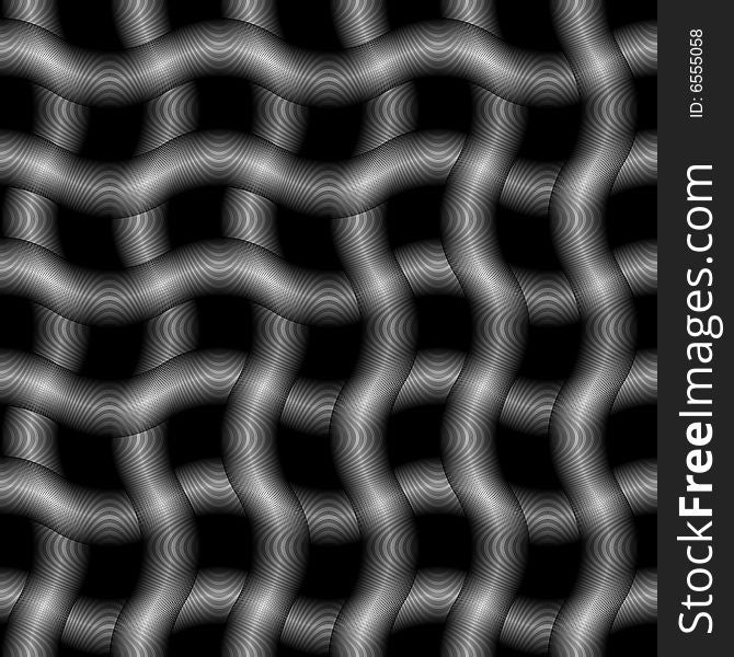 Seamless pipe vector pattern on black. Seamless pipe vector pattern on black