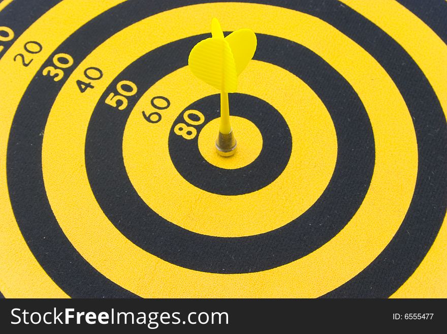 The Target With An Arrow Hit The Mark Free Stock Images & Photos