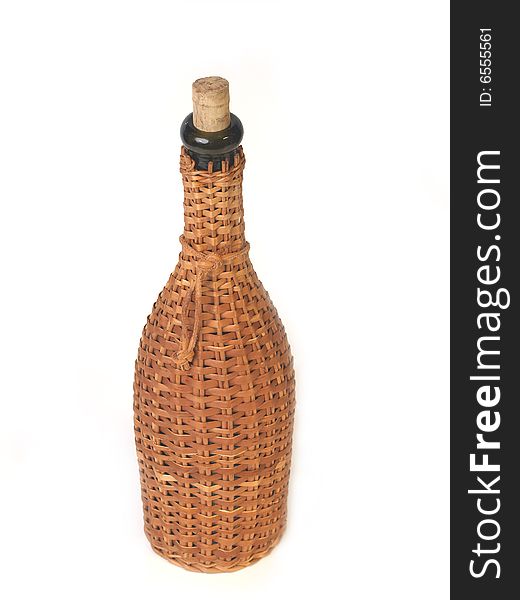 Wattled Wine Bottle