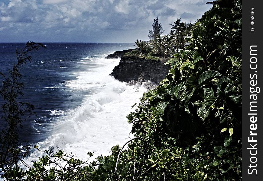 Was taken off the southern shore of the Big island. Was taken off the southern shore of the Big island.