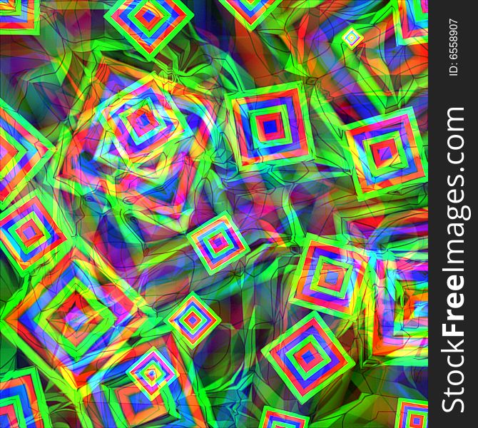 abstract background - multi-coloured squares. abstract background - multi-coloured squares