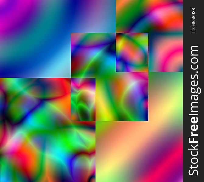 abstract background - multi-coloured squares. abstract background - multi-coloured squares