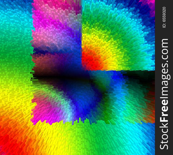 abstract background - multi-coloured squares. abstract background - multi-coloured squares