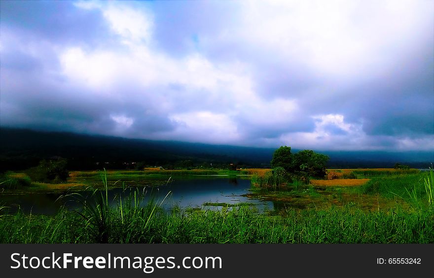 The lake is crystal clear and has a beautiful landscape. The lake is crystal clear and has a beautiful landscape