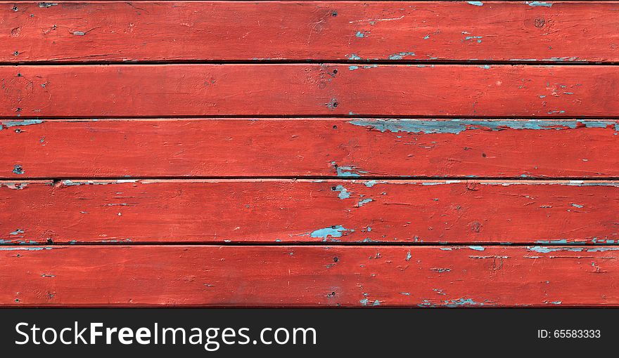 Old Wooden Painted Wall. Seamless