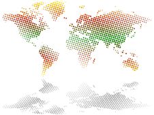 Map Of The World Stock Photos Map Of The World Stock Photos