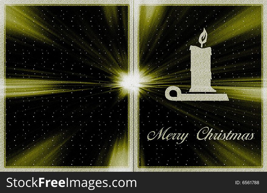 An elegant background for Christmas card. An elegant background for Christmas card