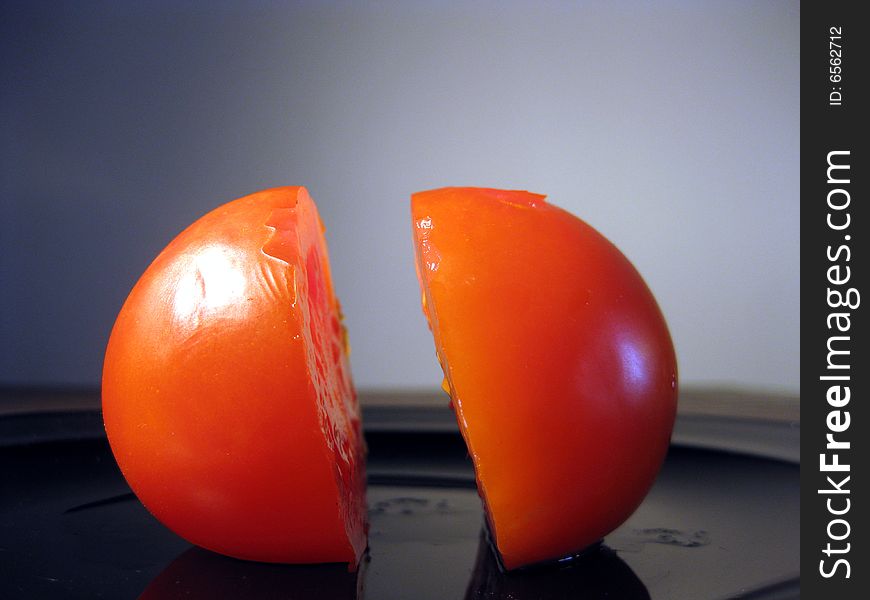 Half Of Tomato