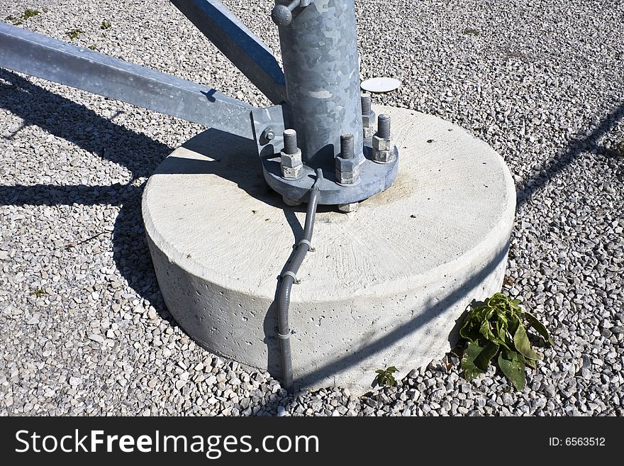 Leg Of Lattice Tower