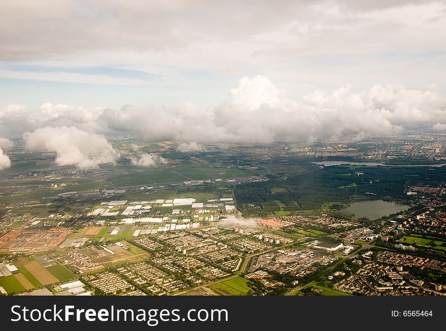 Idyllic image of clouds view from above, from the airplane. Idyllic image of clouds view from above, from the airplane