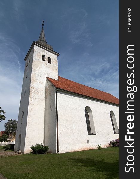 St. John's Lutheran Church (Jaanikirik) in Viljandi, Estonia,