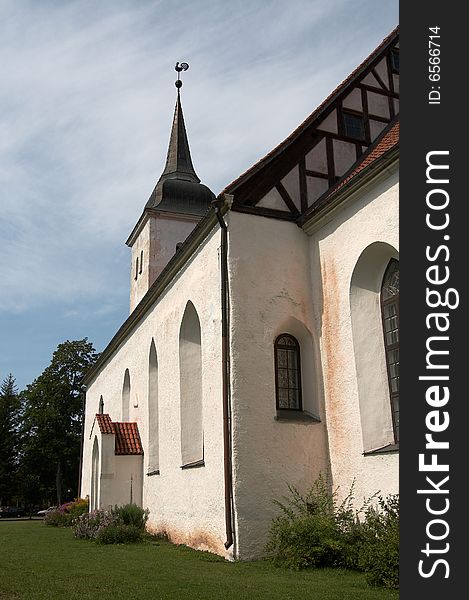 St. John's Lutheran Church (Jaanikirik) in Viljandi, Estonia,