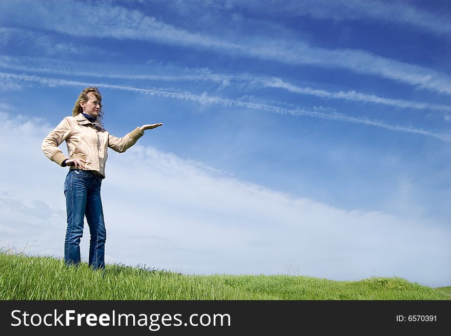 Girl In The Field