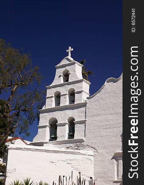 The historic mission alcala located in San Diego. The historic mission alcala located in San Diego