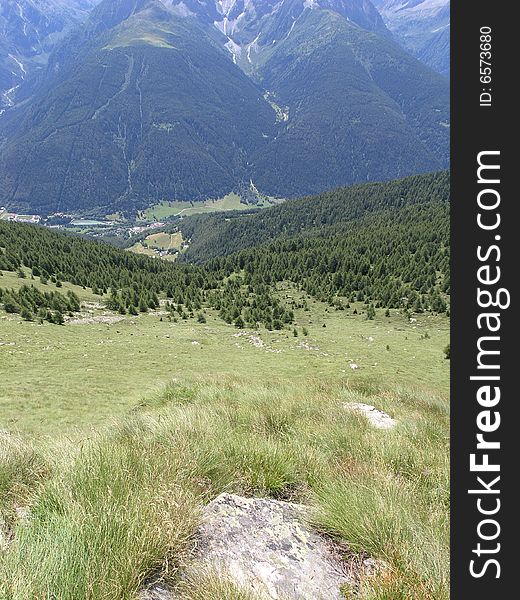 Panorama - Premia Valle Camonica (Brescia). Panorama - Premia Valle Camonica (Brescia)
