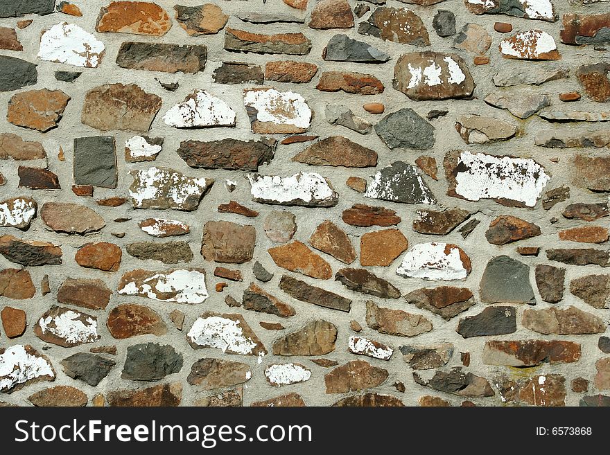 A Old stone wall abstract background texture