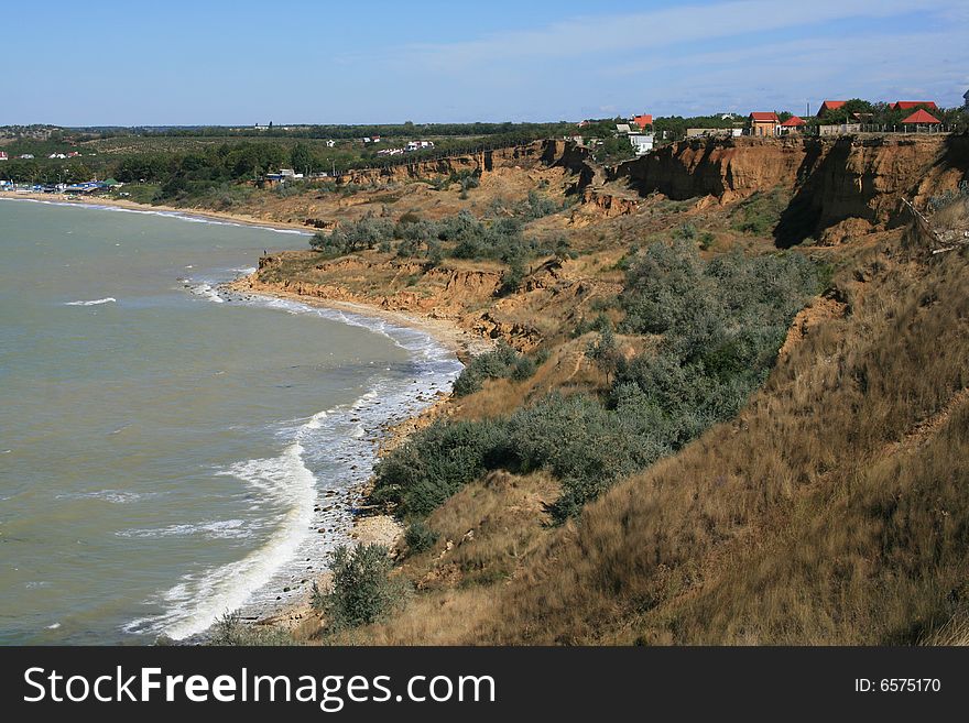 North shore of Sevastopol (Black sea, Crimea, Ukraine). North shore of Sevastopol (Black sea, Crimea, Ukraine)