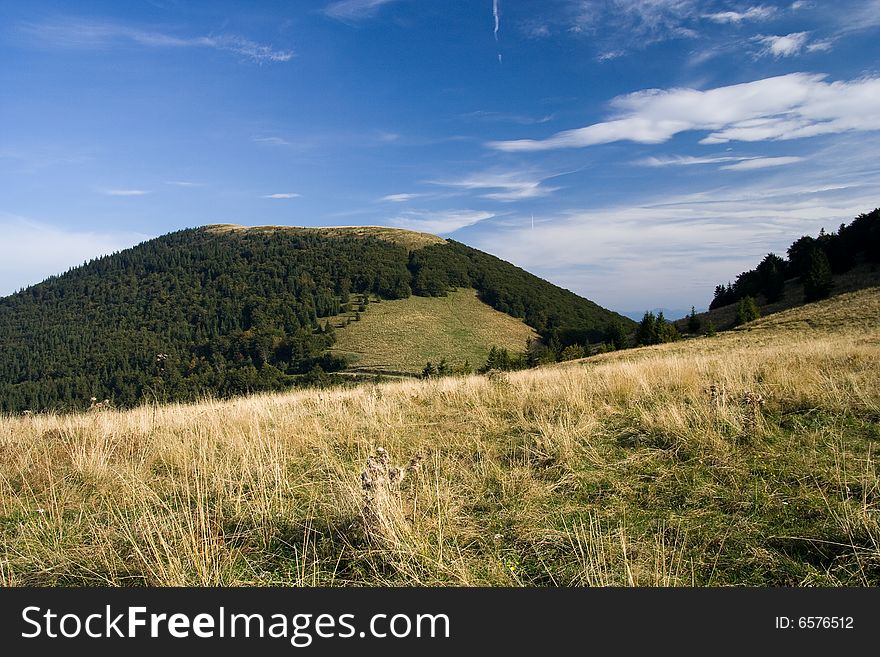 Stoh hill in Mala Fatra mountain