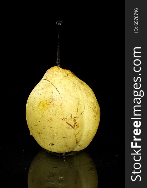 Fruit Pears on a dark background