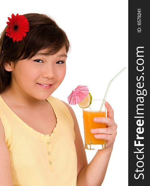 Girl With  Juice