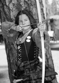 Young Lady Archer 3 Stock Image Young Lady Archer 3 Stock Image