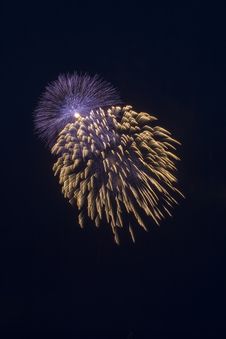 Firework At Hight Stock Photos Firework At Hight Stock Photos