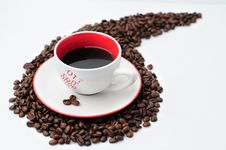 Coffee In The Morning Royalty Free Stock Photos
