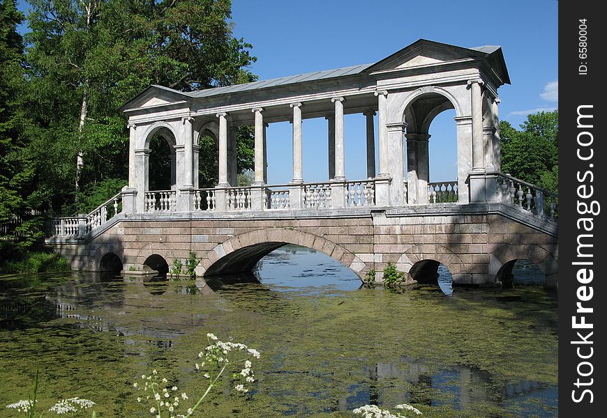 Marble Bridge. Pushkin