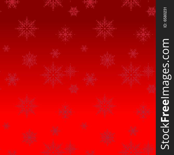 Seamless Background Snowflakes