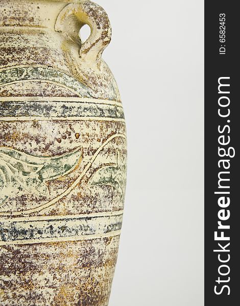 Old Ceramic Vase.