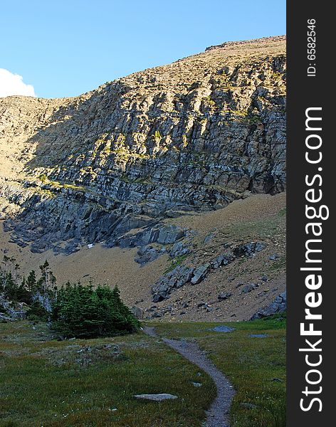 Carthew-Alderson Trail in Waterton National Park Alberta Canada. Carthew-Alderson Trail in Waterton National Park Alberta Canada