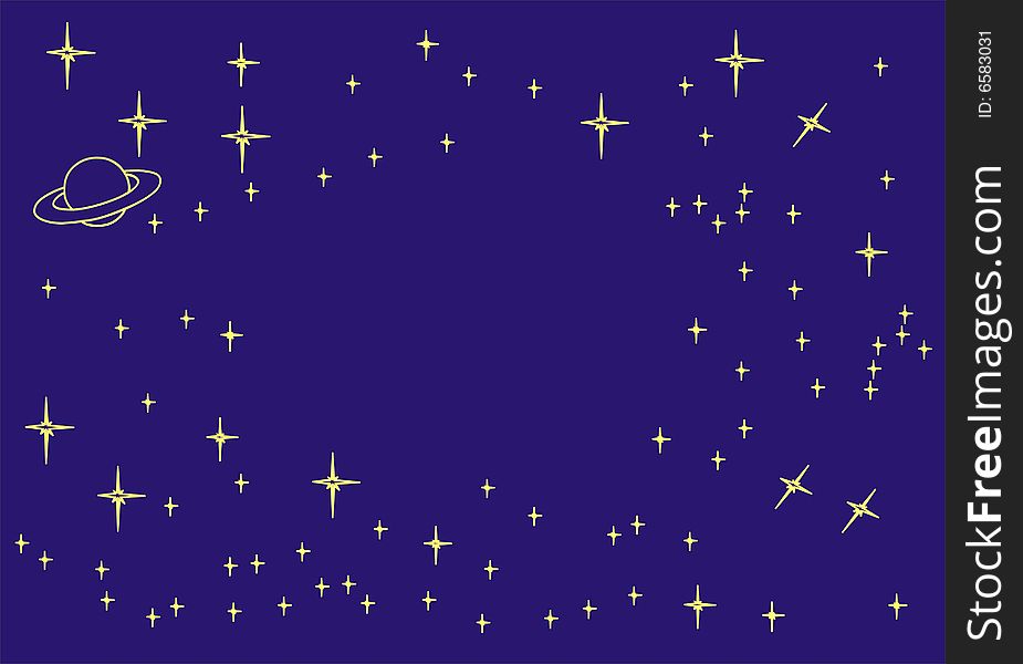 Sky With Stars