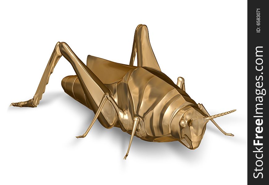 Metal Grasshopper