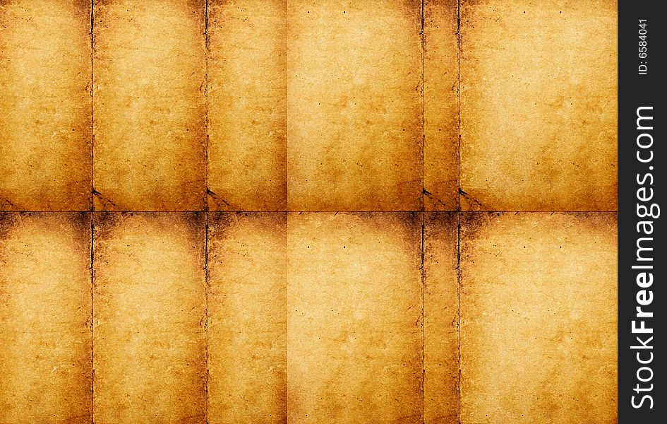 Old textured paper for background. Old textured paper for background